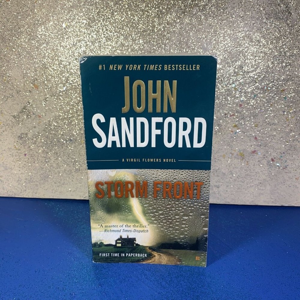 Storm Front ~ A Virgil Flowers Novel ~ by John Sandford ~ Paperback